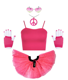 80s Fancy Dress for Women Accessories Costume Outfits