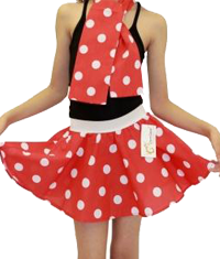 Girls Polka Dot Skirts