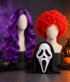 Halloween Scary Wigs and Masks