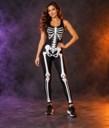 Halloween Vest and Leggings