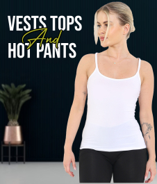 Vest, Tops and Hot Pants