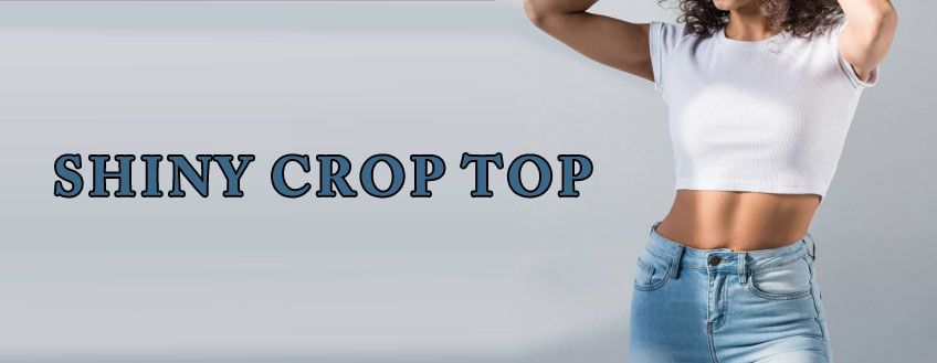 Shiny Crop Top