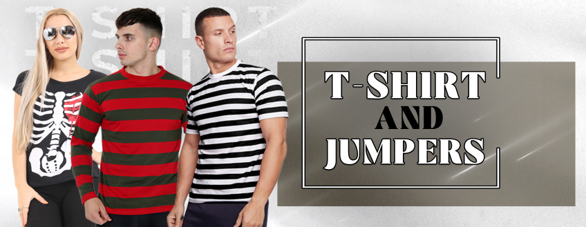 T-Shirt Vest and Knitted Jumpers