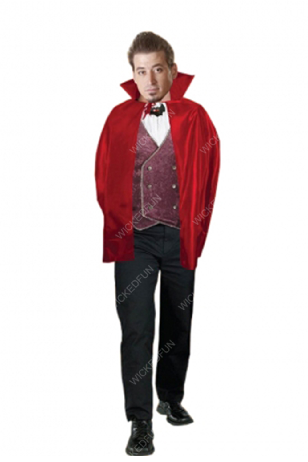 Wickedfun Red Halloween Cape Costume (34 Inches)