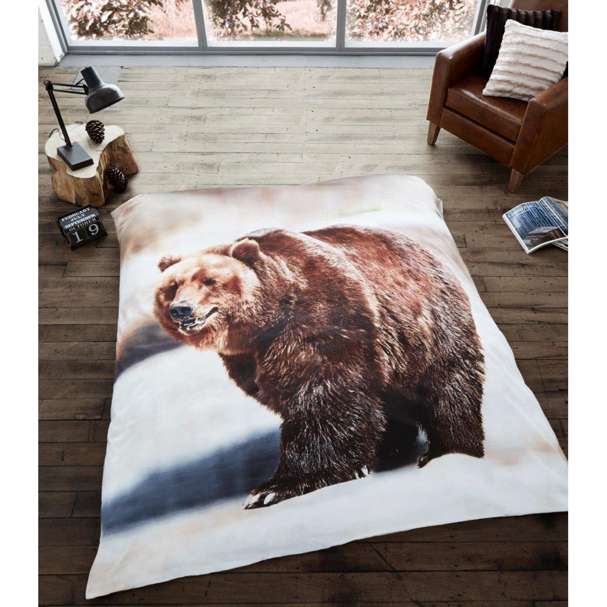 3d Throw Winter Bear