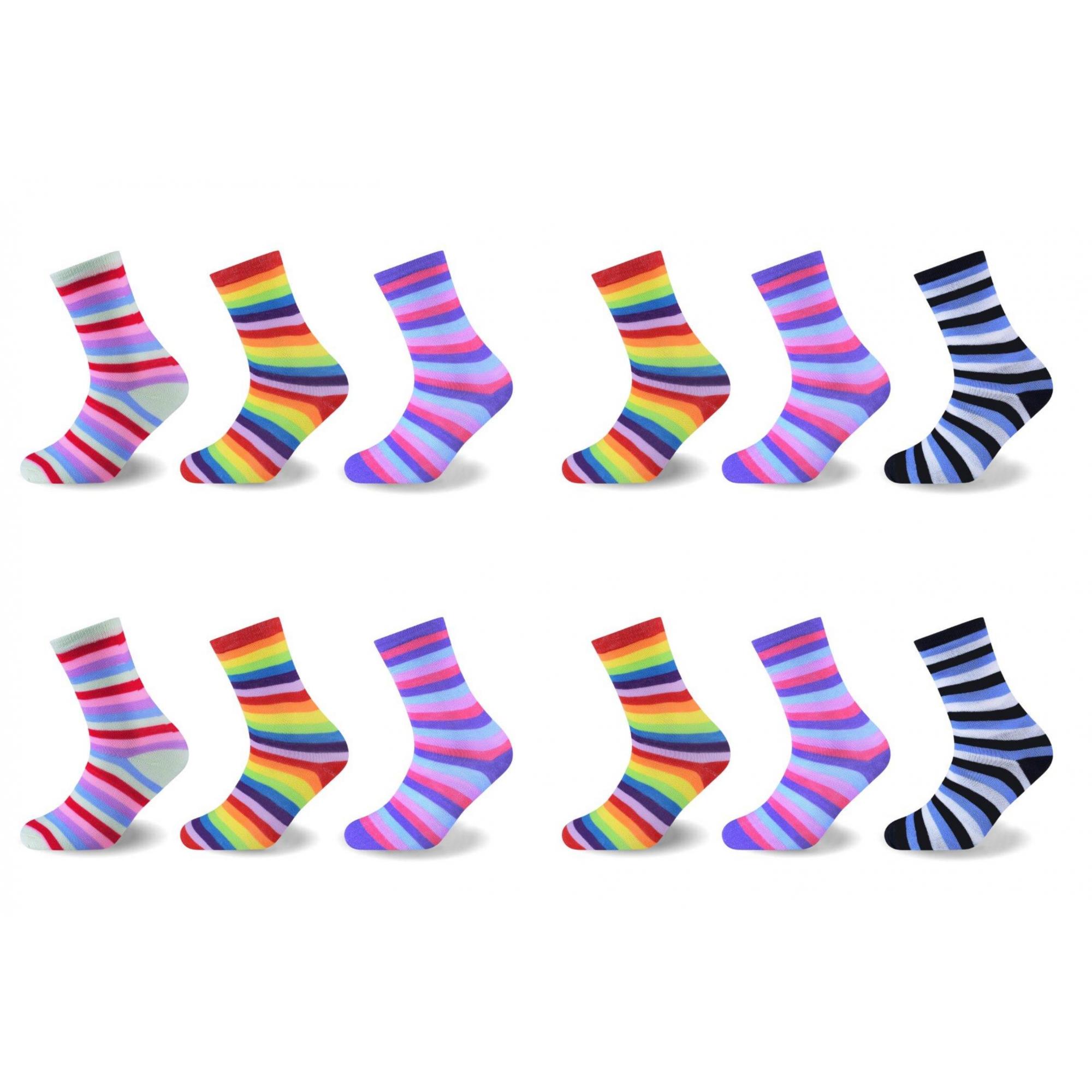 3pk Ladies Computer Socks