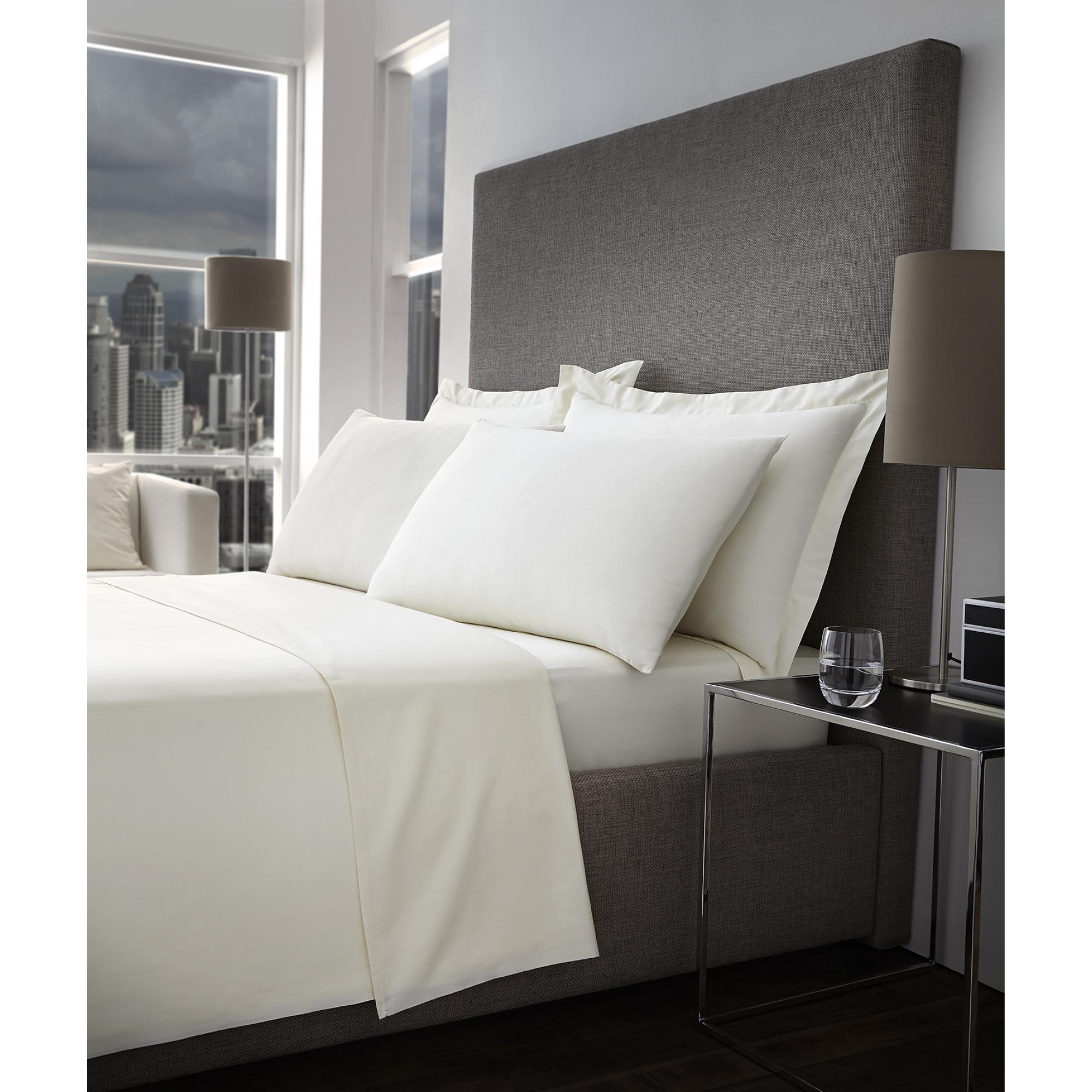 400 TC OXFORD PILLOW CASE CREAM@