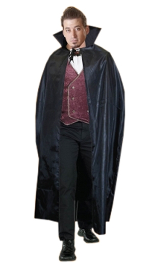 Black Halloween Cape Costume (56 Inches)