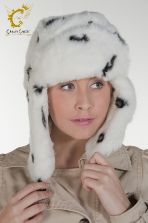 Trapper Heavy Fur Spot Hat