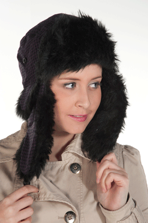 6 Pcs Unisex Mini Square Trapper Hat 