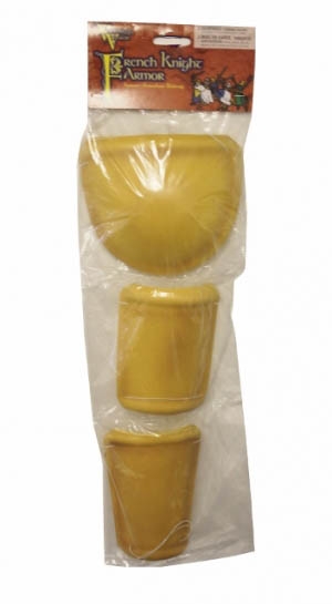 Yellow French Knight Armour Set (Pack of 6)
