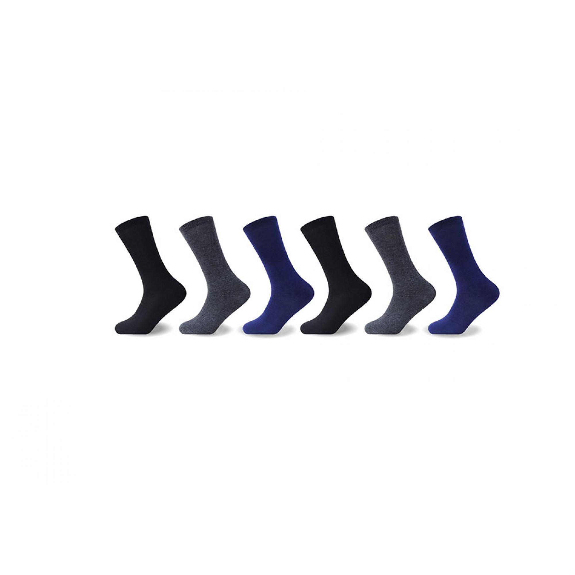6pk Mens Lycra Socks Bng - 5755