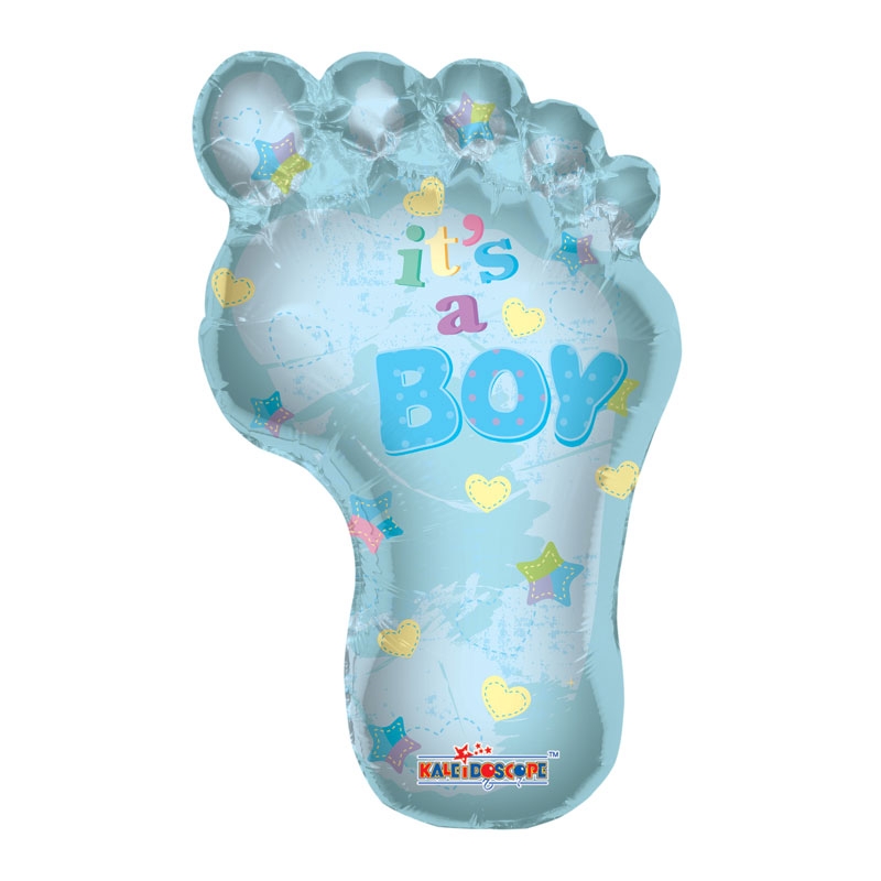 Baby Boy Footprint Shape (36inch)