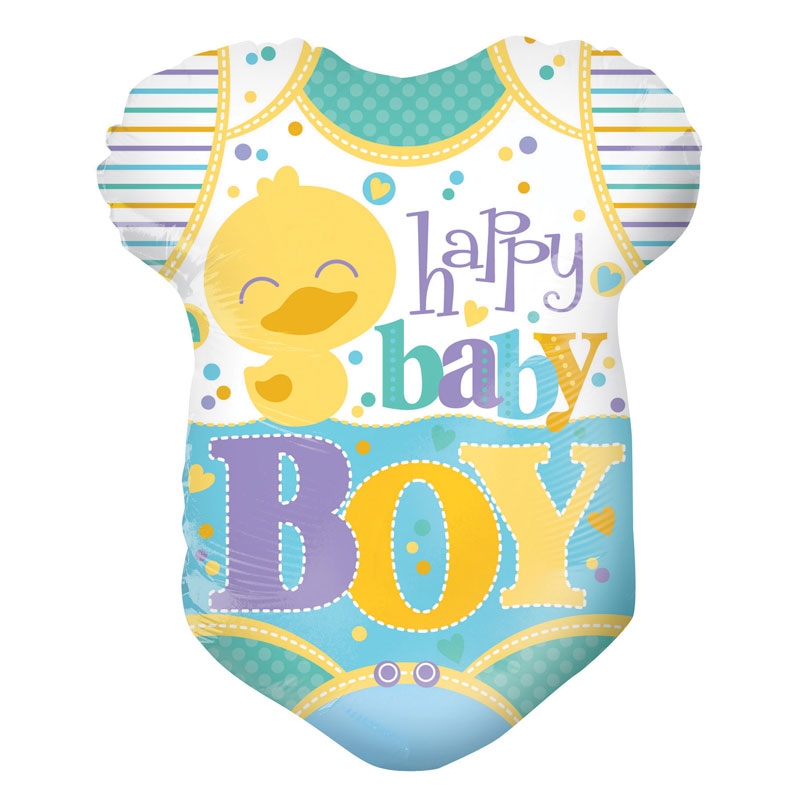 Baby Clothes Boy Shape Balloon (18 Inches)