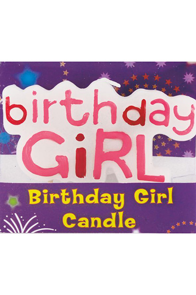 Birthday Girl Candle 