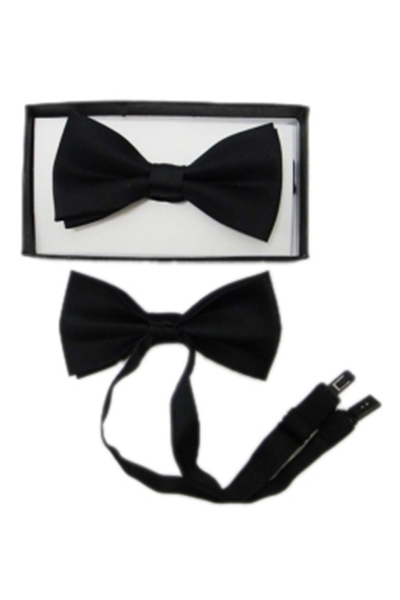 Black Bow Tie with Gift Box