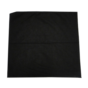 Black Cotton Bandana