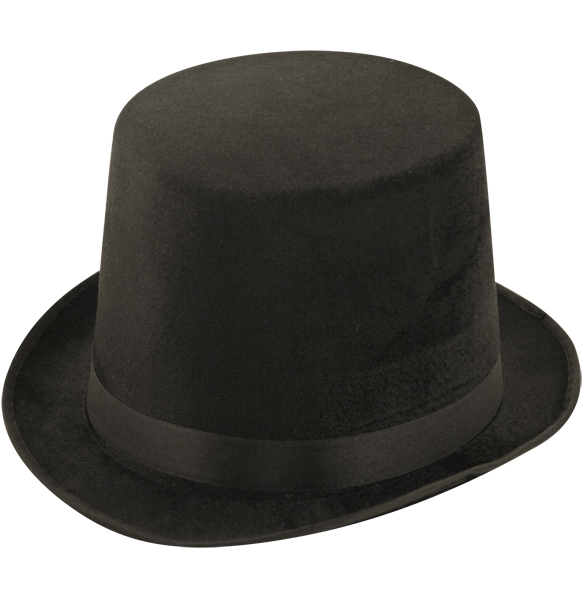 Wickedfun Black Lincoln Velour Hat