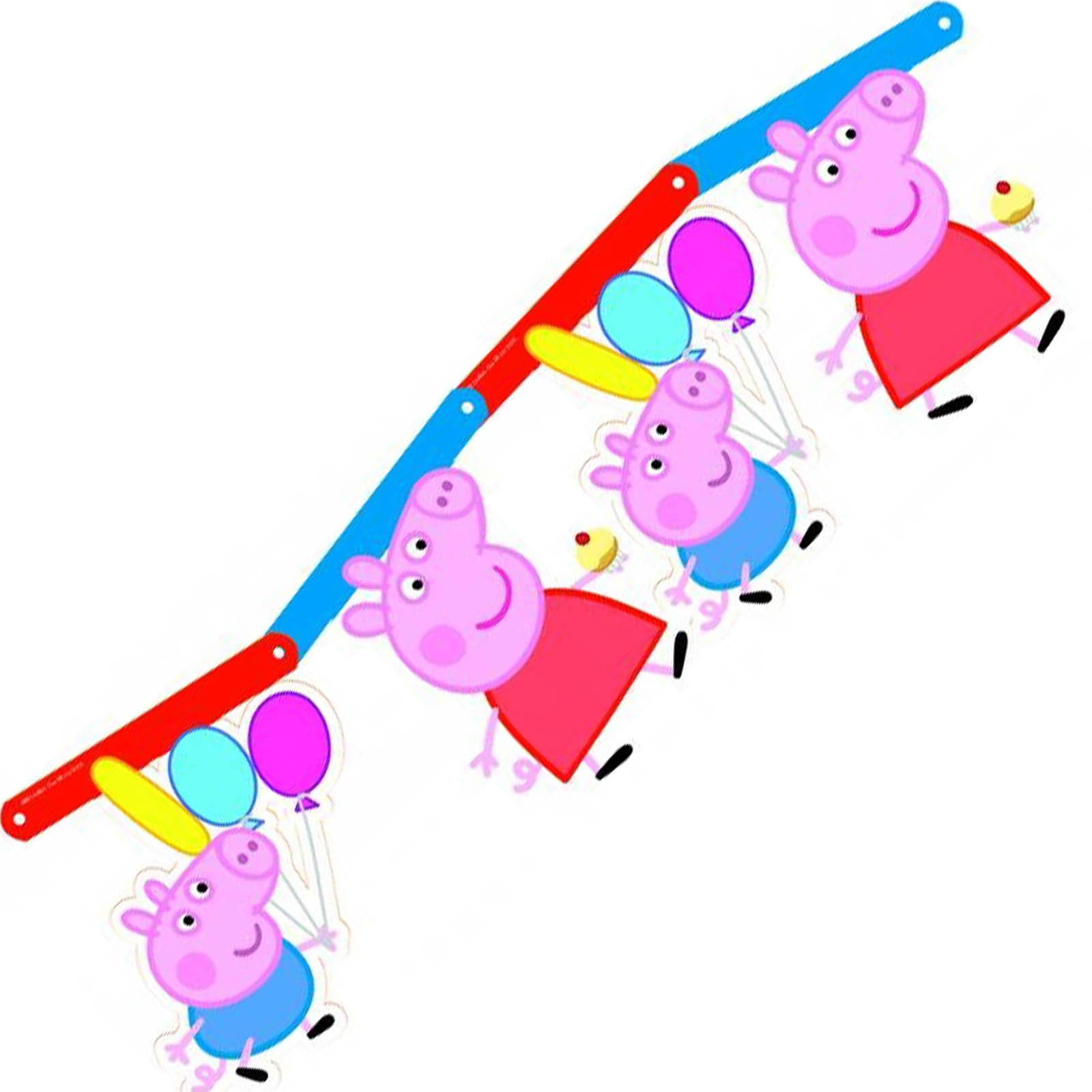 Bunting Peppa Pig (Card)