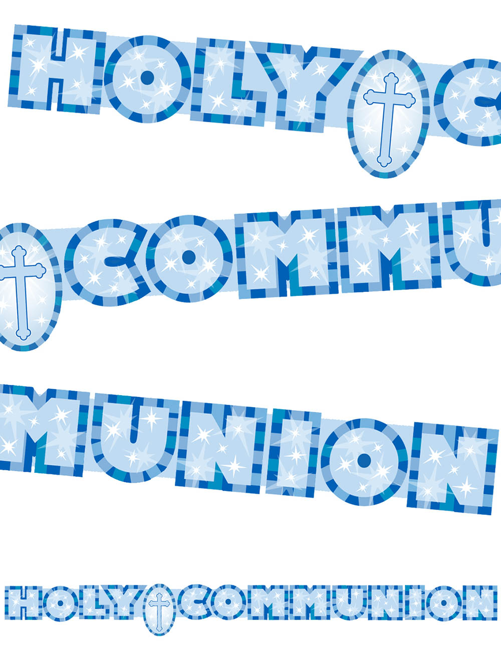 Communion Banner Blue