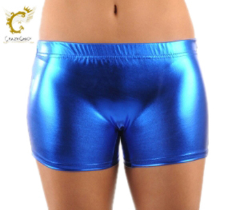 blue hot pants