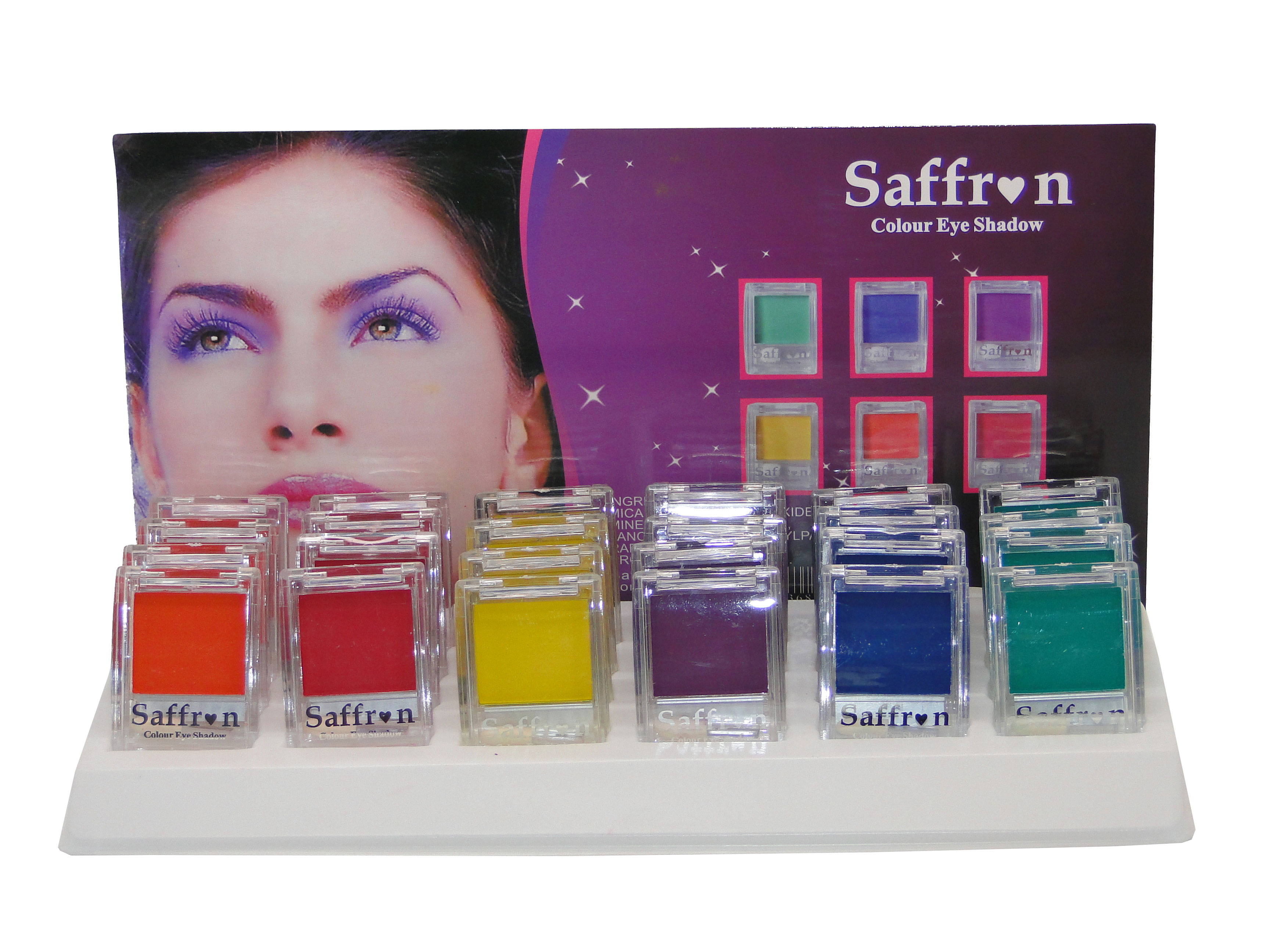 Neon Eyeshadow Tray of 24 Pcs