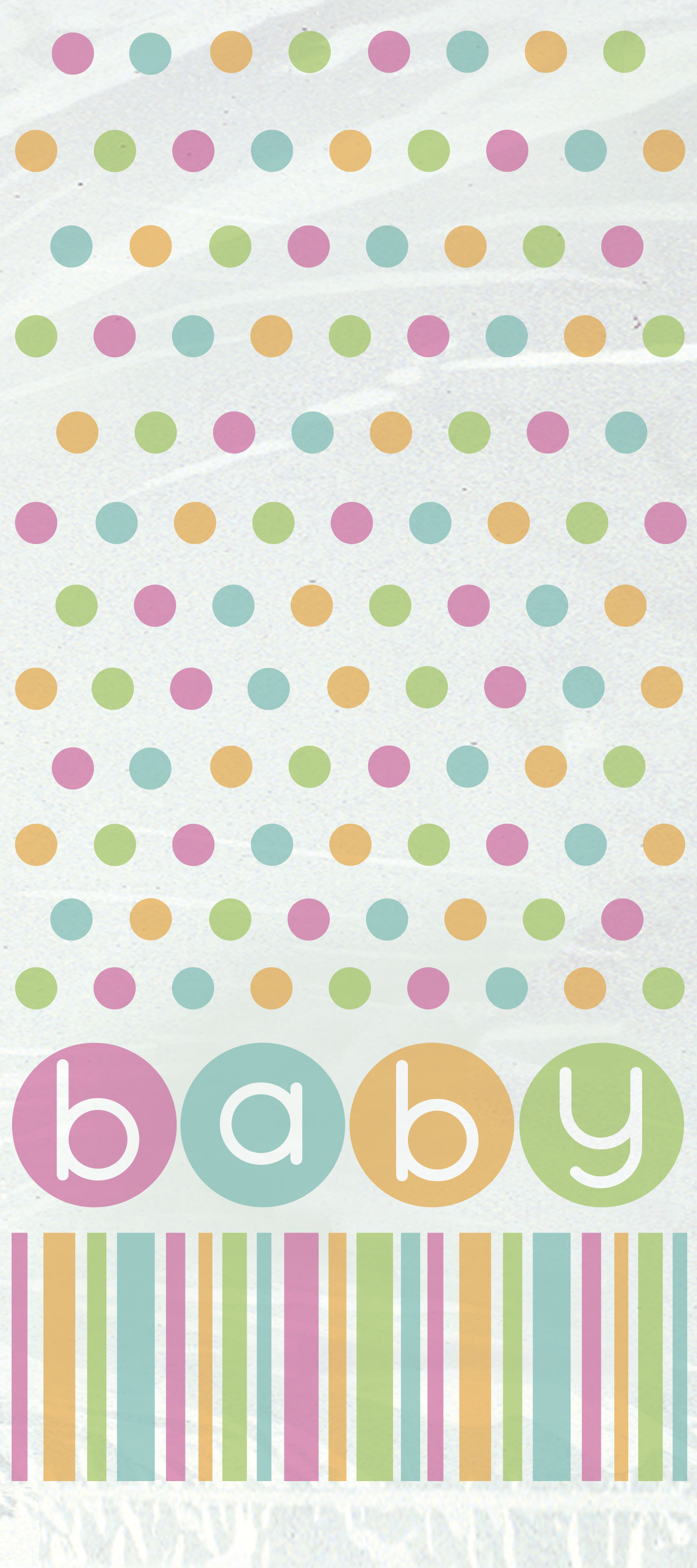 Pastel Baby Shower Cello Bag (Pack of 20)