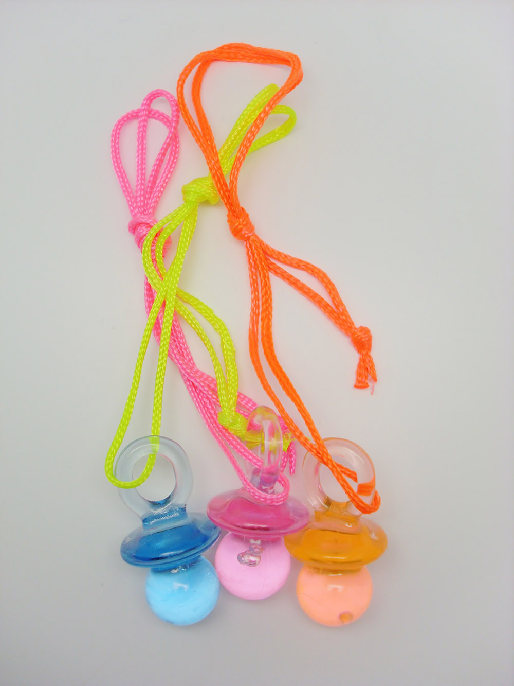 12 Pcs Plastic Soother Key Chain
