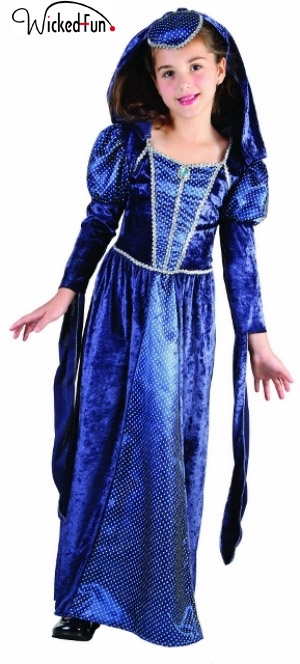 Wickedfun Lady Camelot Renaissance Princess Children's Costume