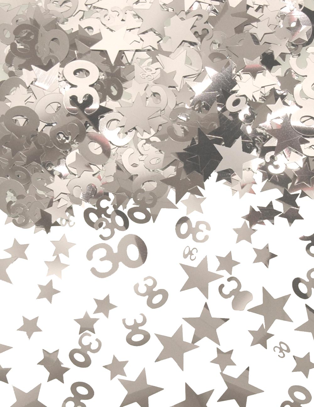 Silver Star Confetti (Aged 30)