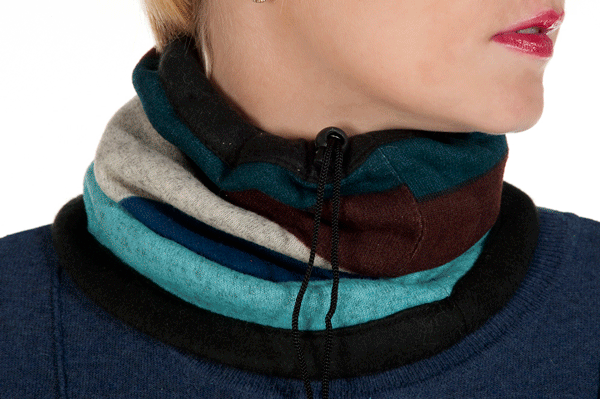 Stripe Neck Warmer(12 Pcs)