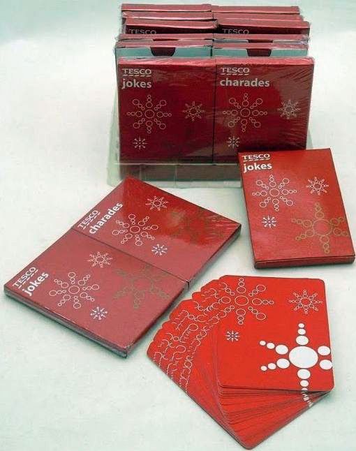 Tesco Seasonal Card Game (pack of 12)