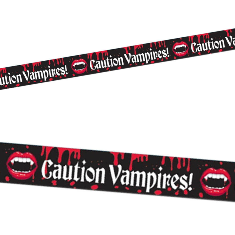 Vampire Blood Bite Caution Tape