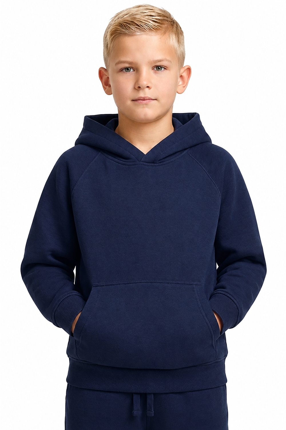 Active Star Kids Pullover Hoodie Navy