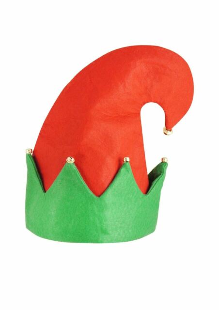 Wickedfun Adult Elf Hat With Bells