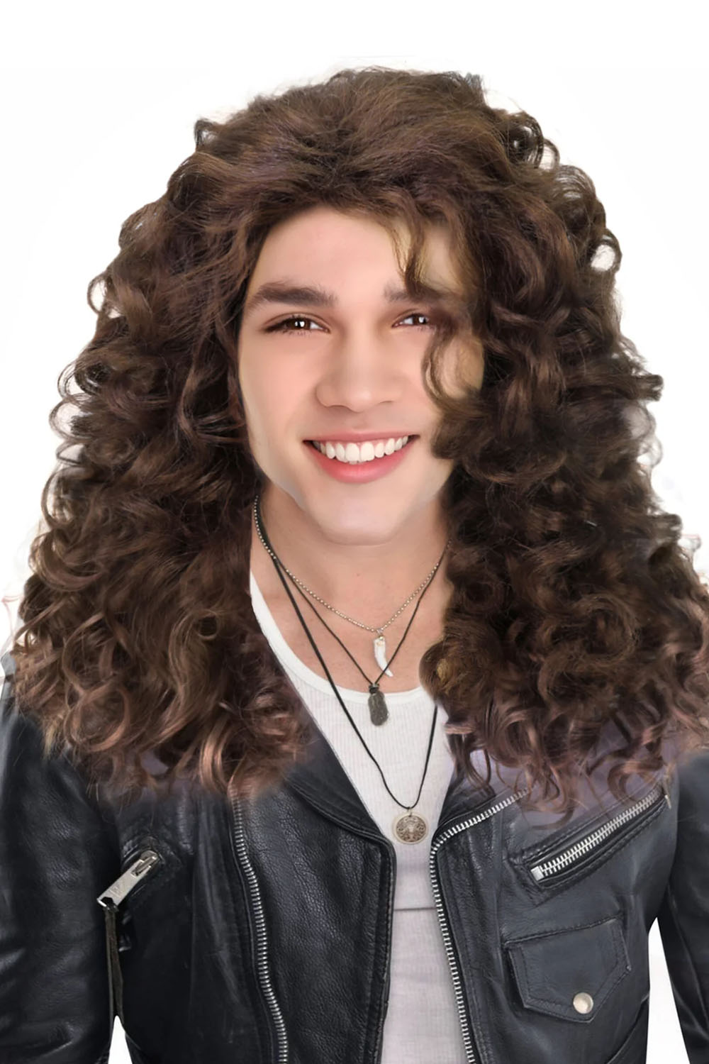 Adult Men's 60s Hippie Rock Wig