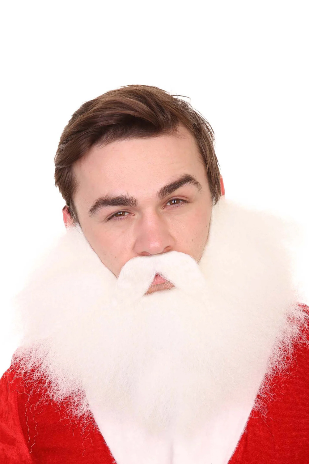 Adult Men's Christmas Santa Beard Set With Mustache
