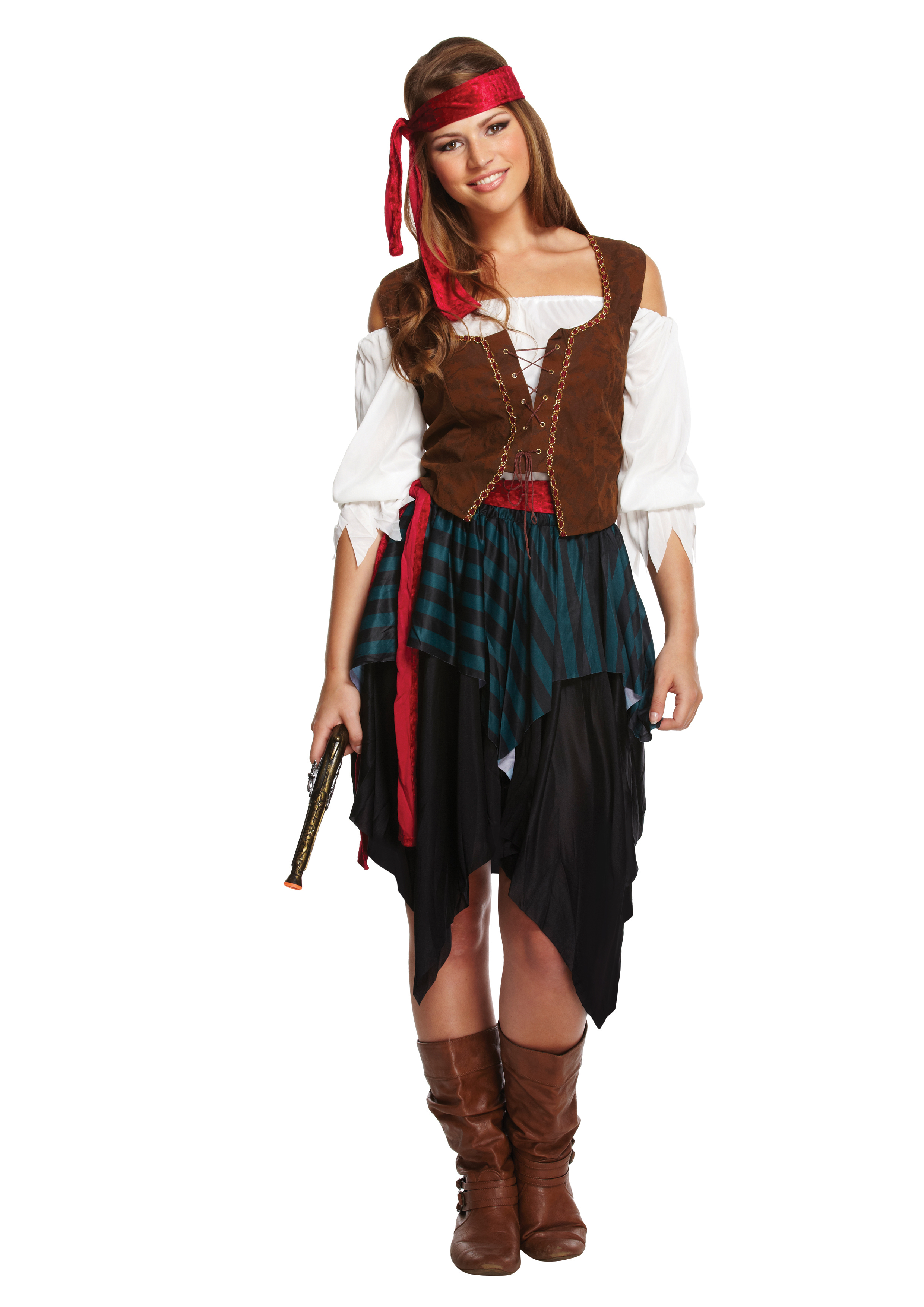 Adult Pirate Caribbean Lady 0843
