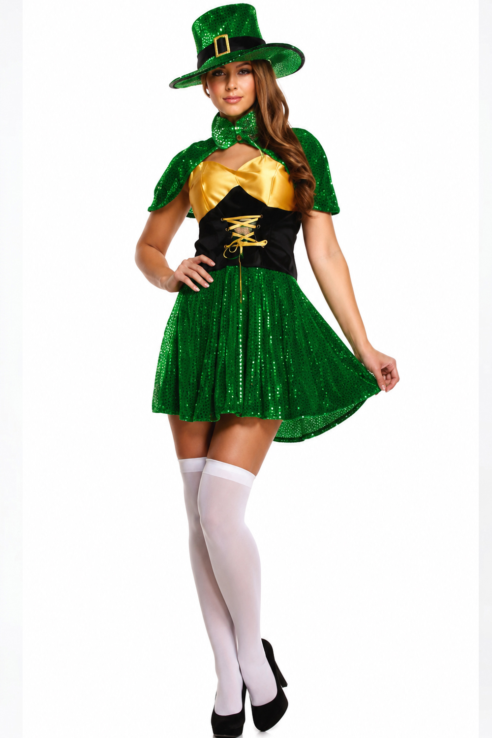 Adult Sexy Leprechaun Lady Costume