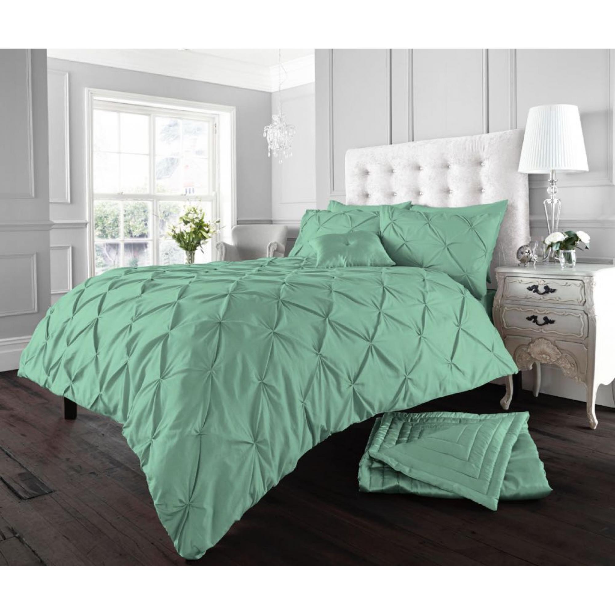 ALFORD DUVET SET PEPPERMINT