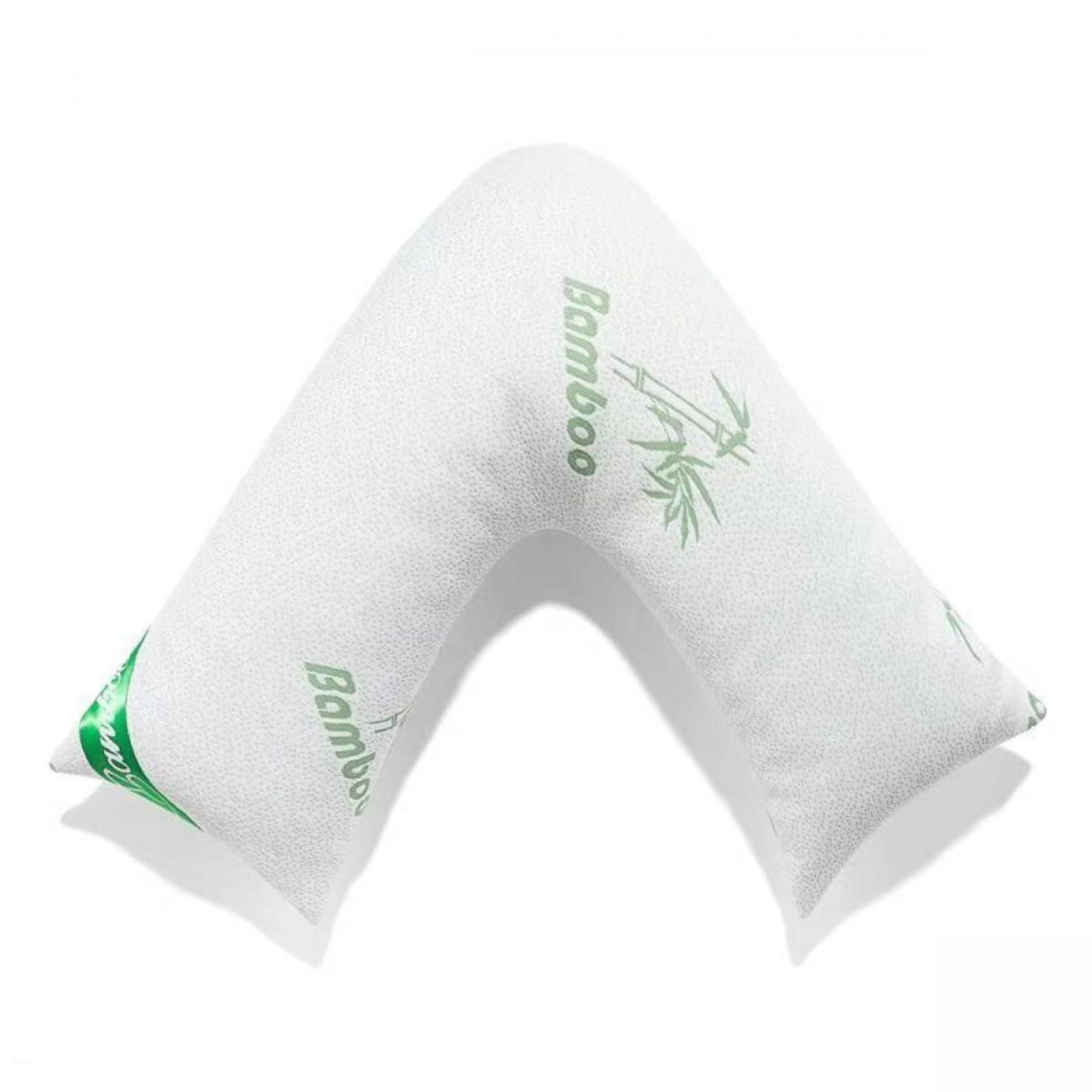 Bamboo Memory Foam V-shape Pillow