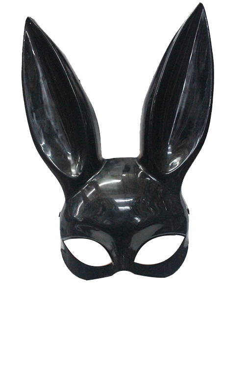 Wickedfun Black Bunny Mask 