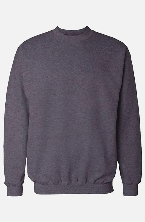 Kid Plain Charcoal School Sweatshirt Jumper