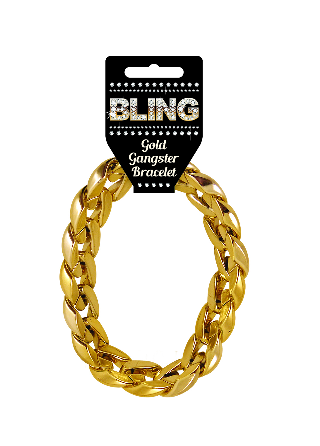 Bracelet Gold Gangster 31cm