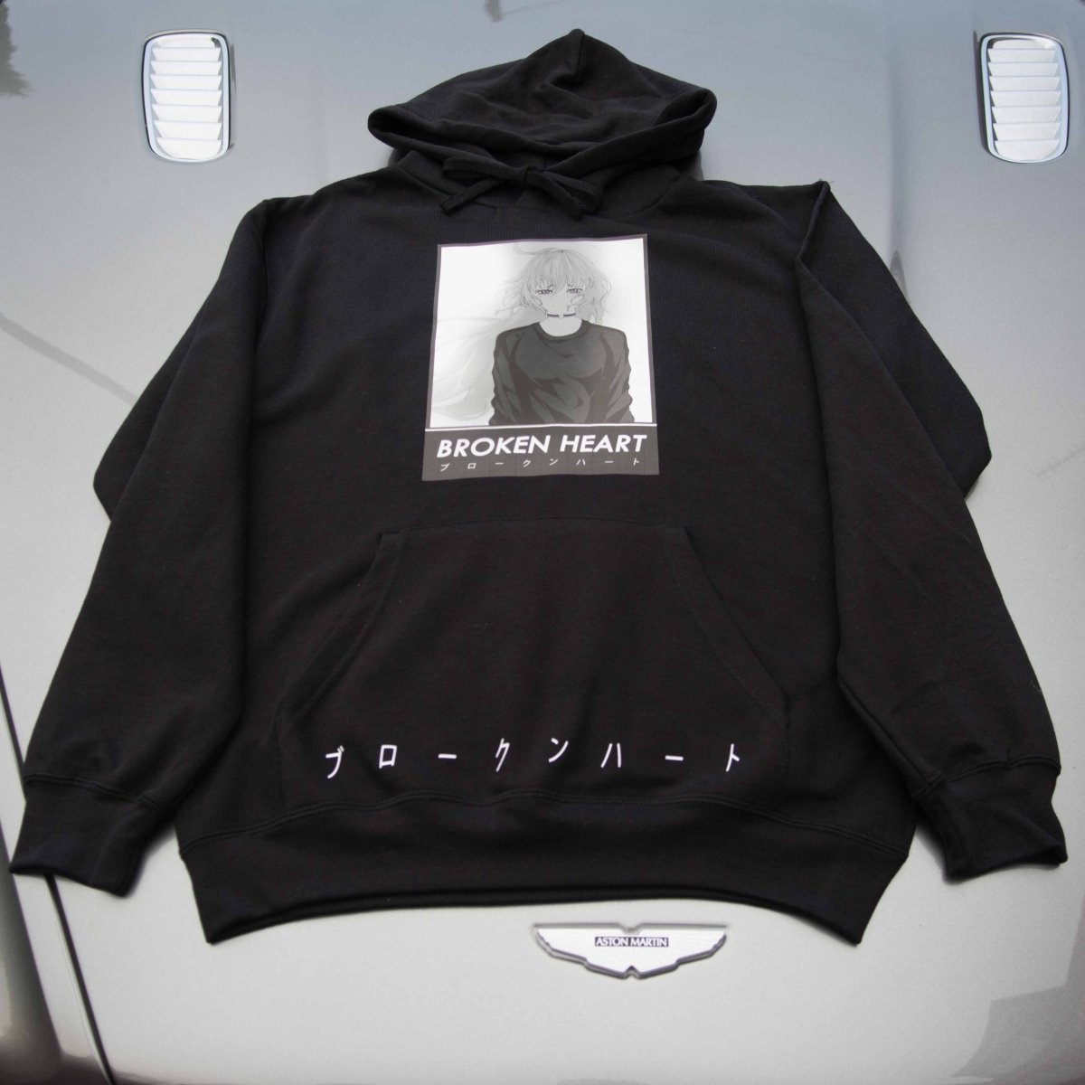 Broken Heart Girl | Black Hoodie