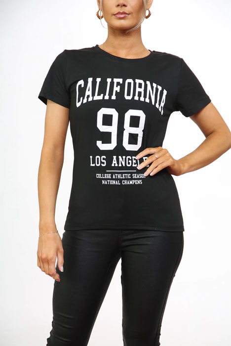 CALIFORNIA Slogan Tee