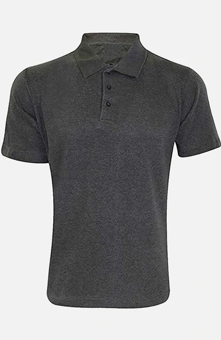 Charcol Mens Plain Polo Shirts