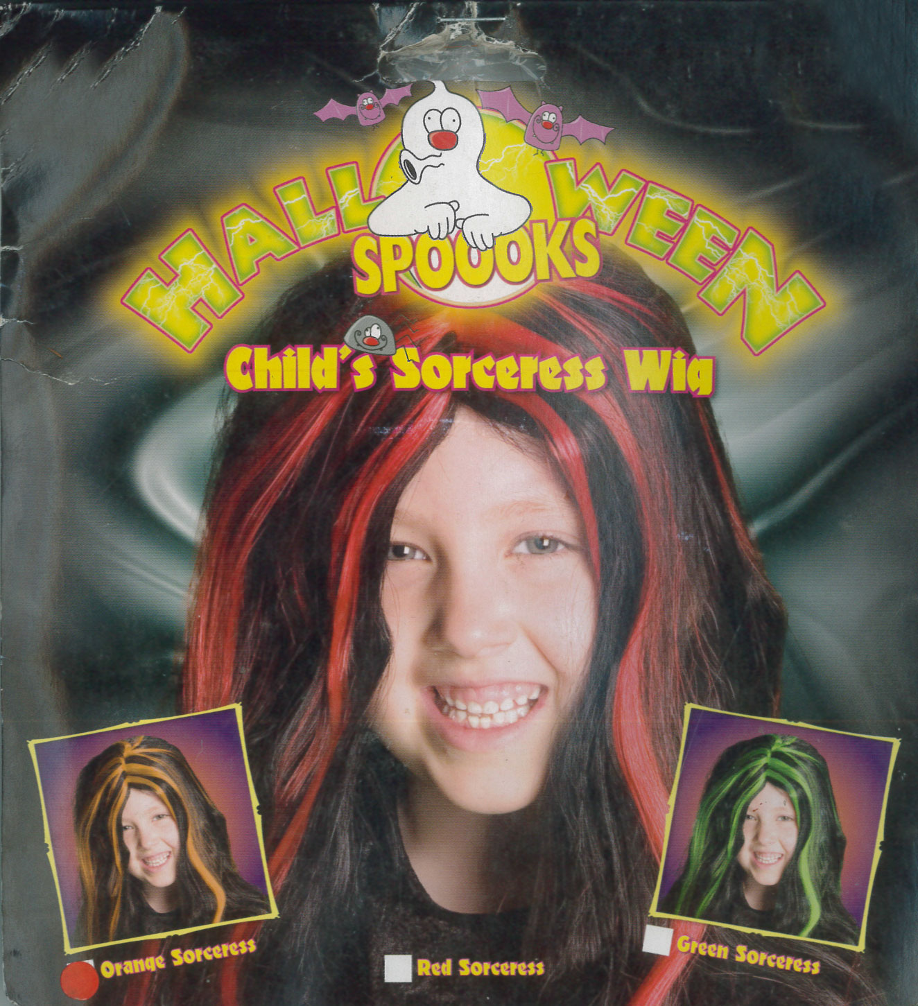Wickedfun Child Sorceress Wig (3 Assorted Colour) 