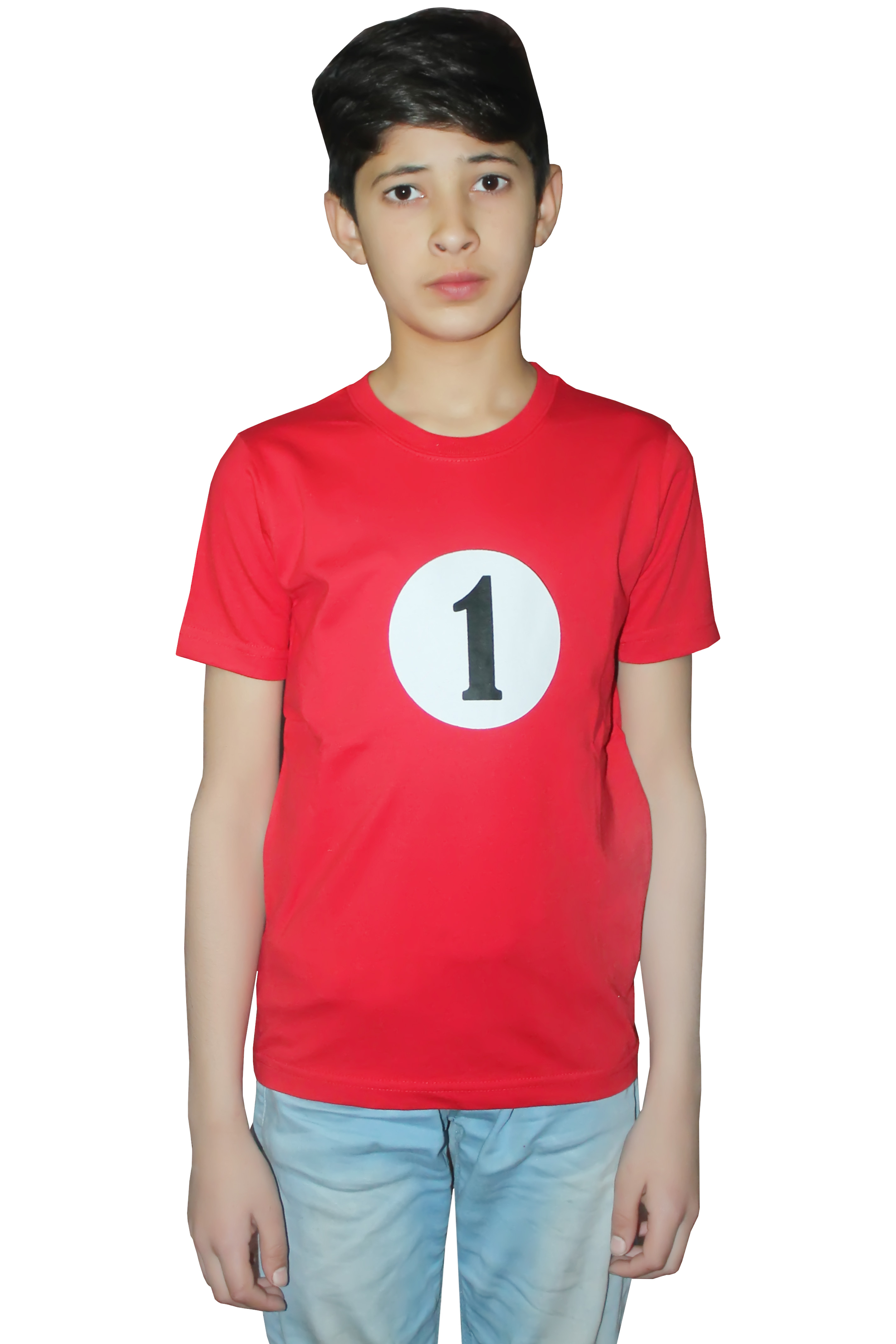 Wickedfun Children's 1 Red Printed T-Shirt