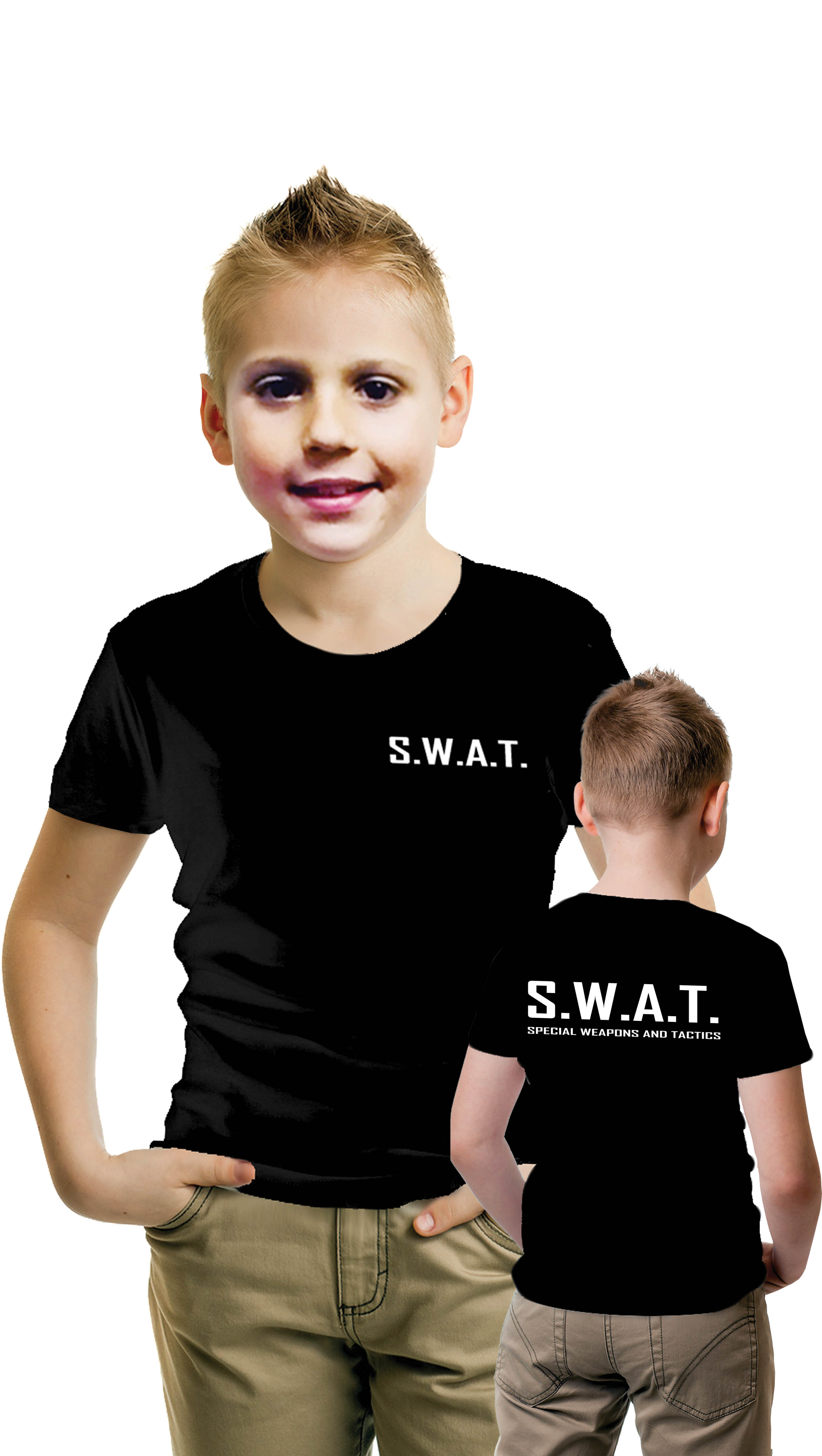 Wickedfun Children's SWAT Printed T-Shirt